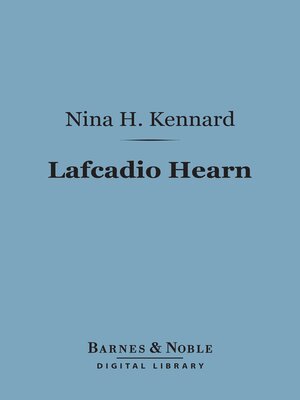 cover image of Lafcadio Hearn (Barnes & Noble Digital Library)